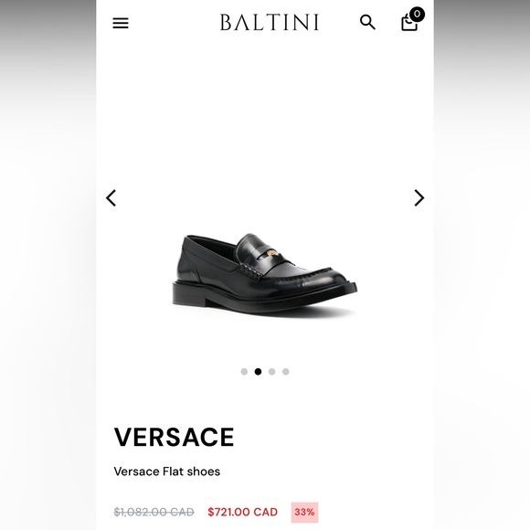 Versace Medusa Plaque Slip-On Loafers - Picture 8 of 8